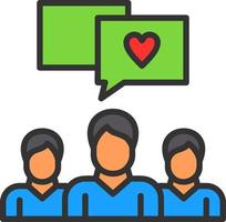 Brand Engagement Vector Icon Design