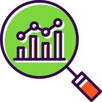 Market Research Vector Icon Design