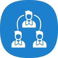 Delegate Vector Icon Design