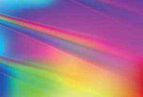 Prism backdrop. Rainbow lights background. vector