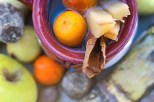 Traditional Mexican ingredients for Christmas parties photo