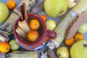 Authentic mexican christmas punch photo