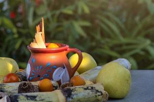 Authentic mexican christmas punch photo