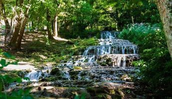 Waterfall at Szalajka glen, Hungary photo