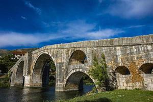 Arslanagic Bridge on Trebisnjica River in Trebinje, Bosnia And Herzegovina photo