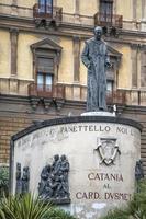 Monument of Cardinal Dusmet in Catania photo