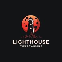 Lighthouse Logo Design vector