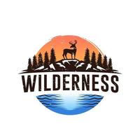 Wild Deer Logo vector