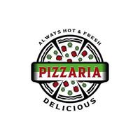 vector logo de pizza