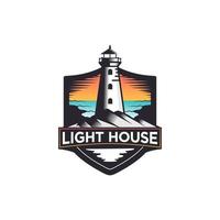Lighthouse Logo Design vector