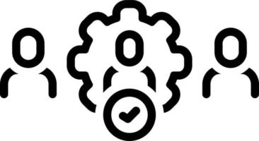 line icon for employ vector