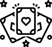 line icon for magical vector
