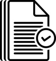 line icon for validation vector