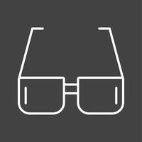 Unique Sunglasses Vector Line Icon