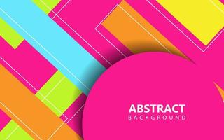 Abstract banner color background vector