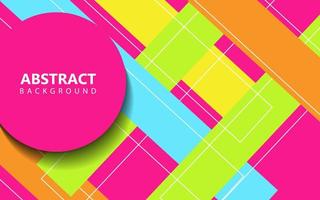 Abstract banner color background vector