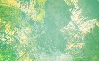 Abstract grunge texture green color background vector