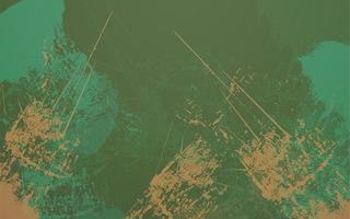 Abstract grunge texture green color background vector