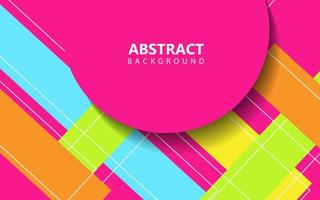 Abstract banner color background vector