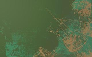 Abstract grunge texture green color background vector