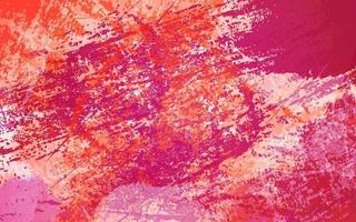 Abstract grunge texture red color background vector