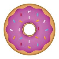 Donut Gradient Style vector