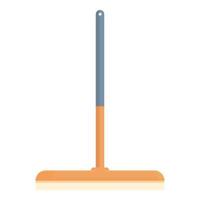 Wide mop icon cartoon vector. Clean tool vector