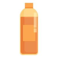 Bottle cleaner icon cartoon vector. Brush tool vector