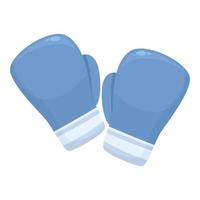 Boxing gloves icon cartoon vector. Sport box vector