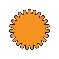 Gear Logo Template vector icon illustration design