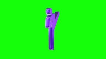 menselijk symbool icoon animatie video