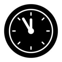 diseño vectorial de moda del reloj de pared vector