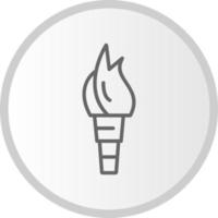 Torch Vector Icon