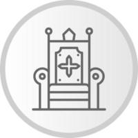 Throne Vector Icon