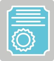 Certificate Vector Icon