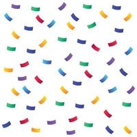 Multi Coloured Confetti 1 vector