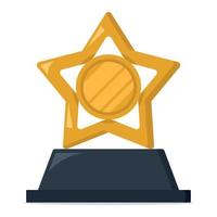 Star Trophy 2 vector