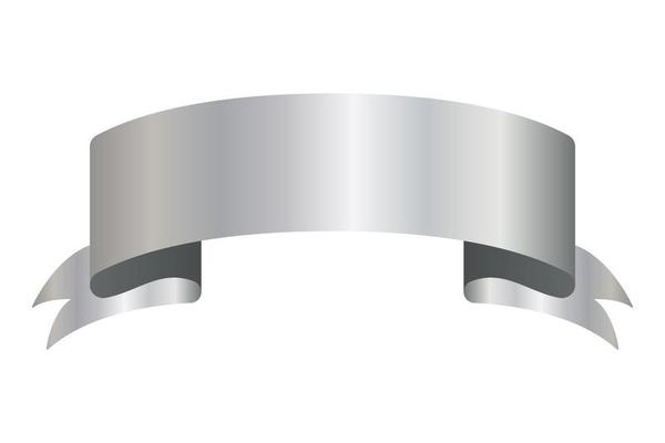 Metalic Banner Silver