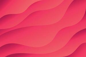 Modern Abstract Wave Background Red vector