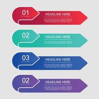 Infographic Arrows 2 vector