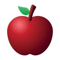 Shiny Apple Gradient vector