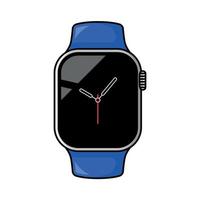 Runner uses smartwatch sport and health apps. Fitness tracker, activity  band, health monitor and wrist-worn device concept on white background.  flat vector modern illustration 11427300 Vector Art at Vecteezy