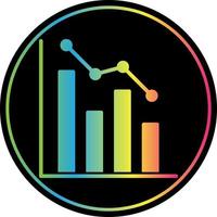 Graph Vector Icon Design