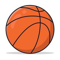 Cartoon Style Basketball vector