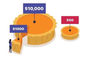 Slices Of Pie vector