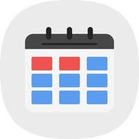 diseño de icono de vector de horario