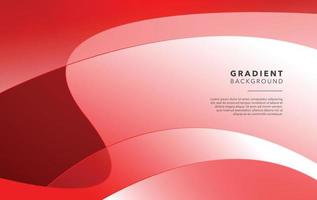 red white abstract gradient background vector