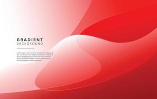 red white abstract gradient background vector