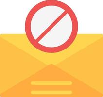 Spam Email Vector Icon Design