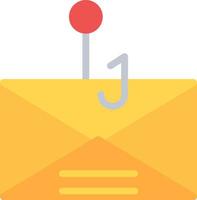 Email Phishing Vector Icon Design